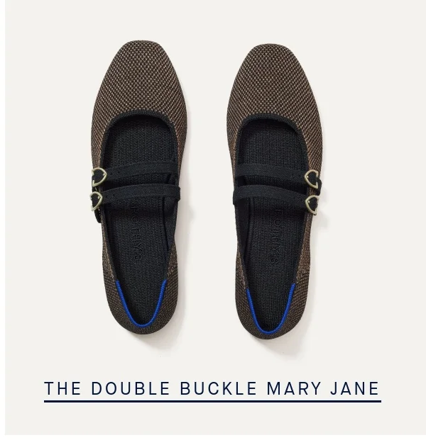 THE DOUBLE BUCKLE MARY JANE THE DOUBLE BUCKLE MARY JANE