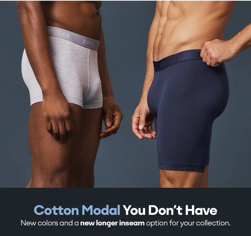 Cotton Modal You Don't Have | New colors and a new longer inseam option for your collection.