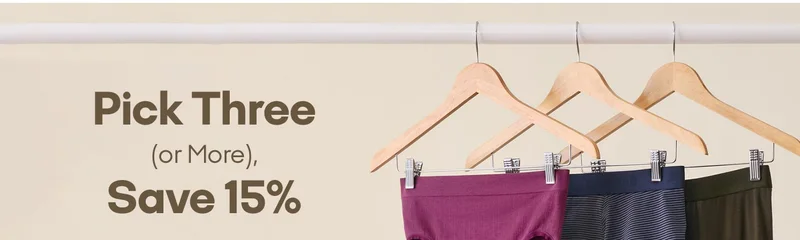 Pick Three (or More), Save 15%