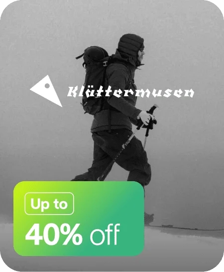 Up to 40% off Klattermusen