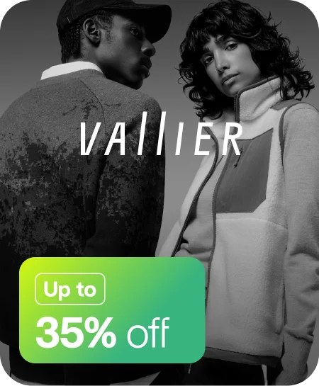 Up to 35% off Vallier