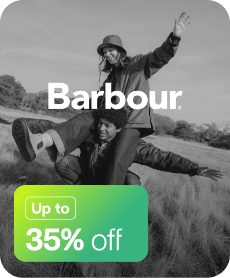 Up to 35% off Barbour