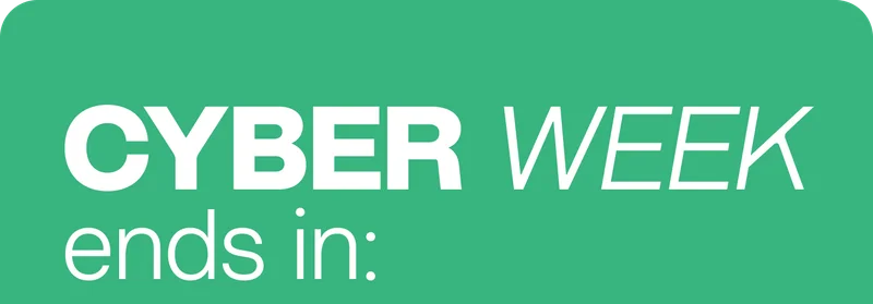 Last chance for our Cyber Week discounts