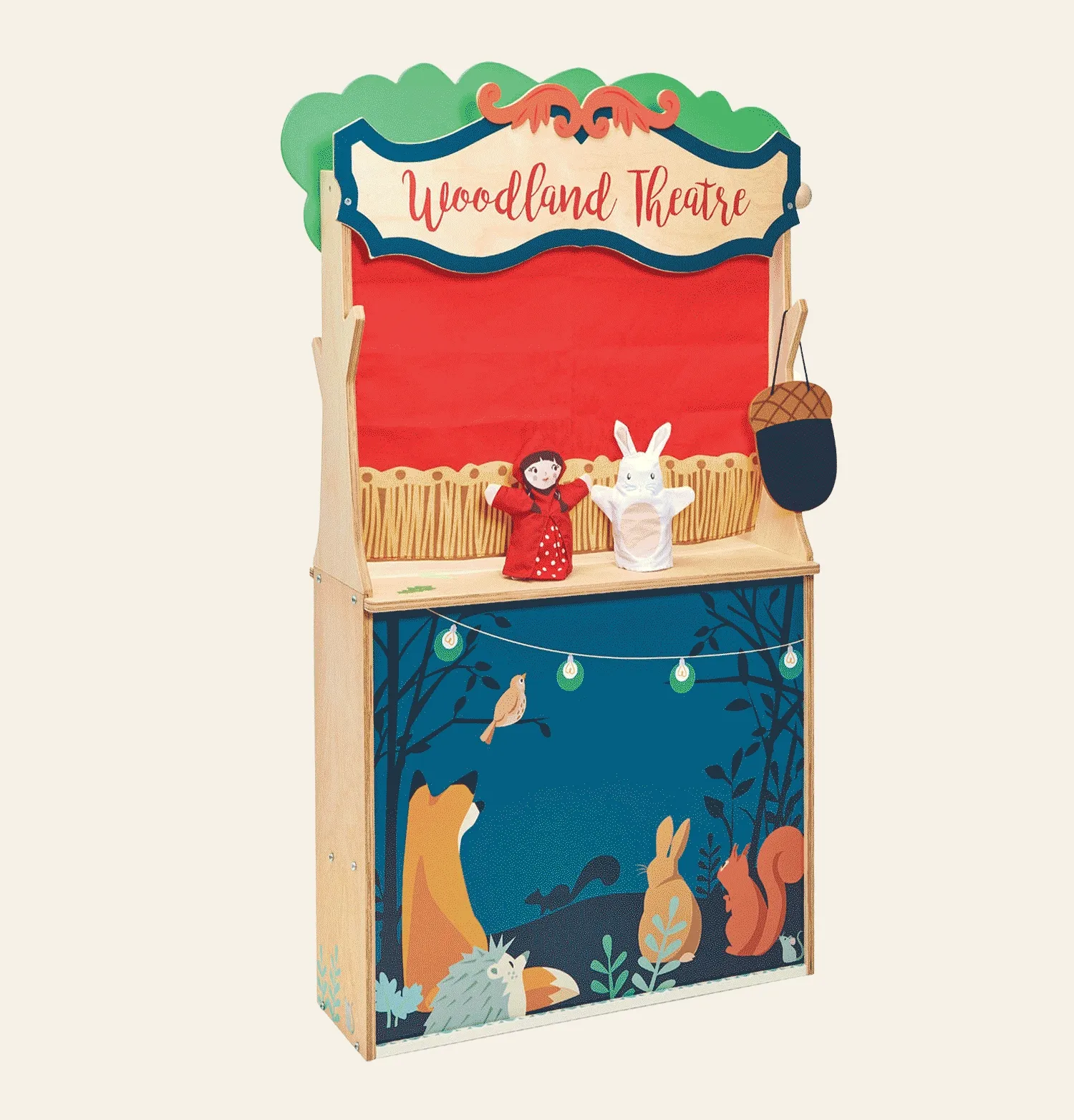 2-in-1 Reversible Woodland Theatre and Stores