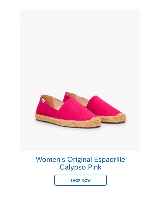 The Original Espadrille Calypso Pink