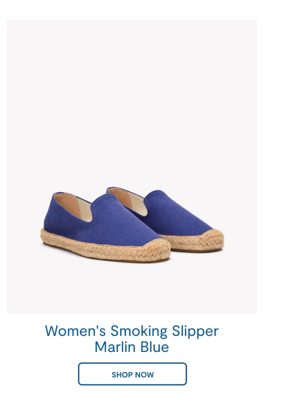 The Smoking Slipper Marlin Blue
