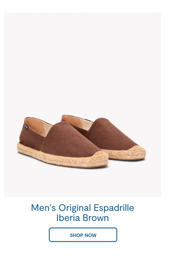 The Original Espadrille Iberia Brown