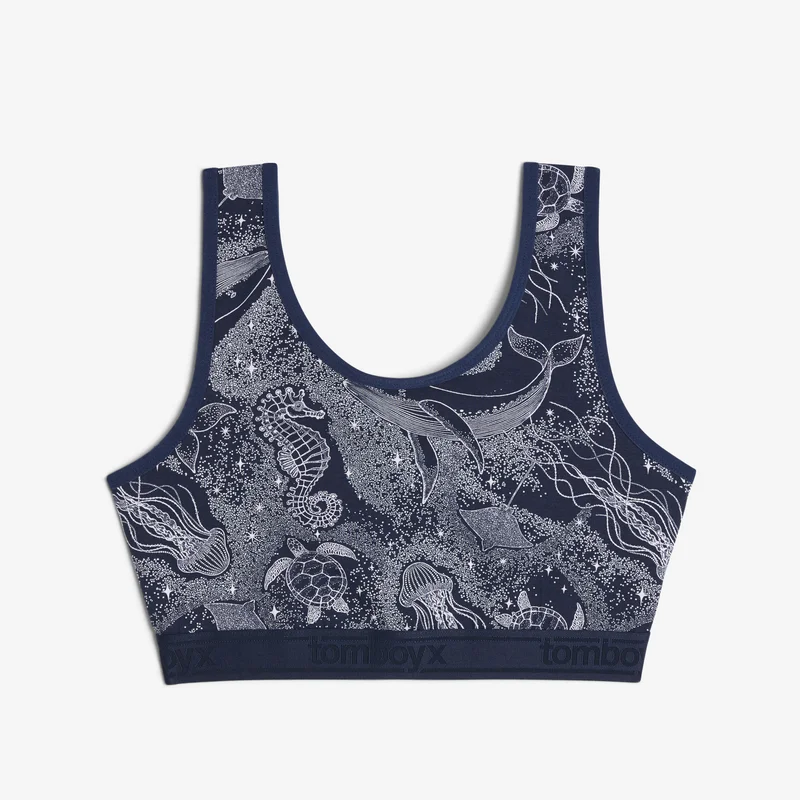 Image of Essentials Soft Bra - Night Swim