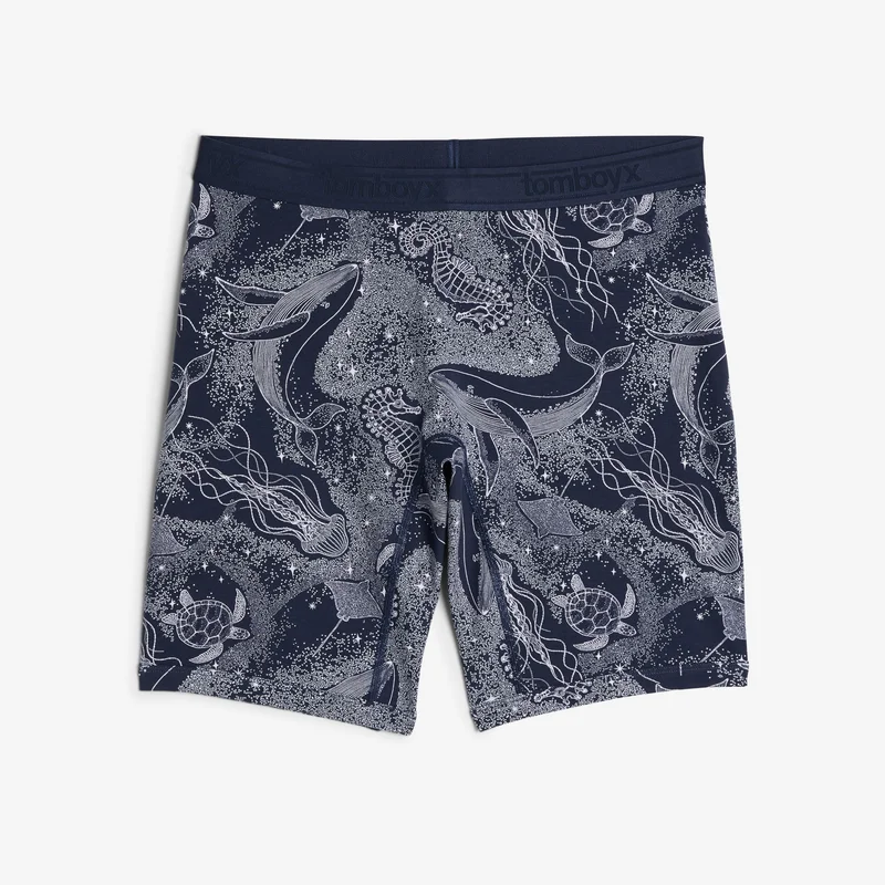 Image of 9" Boxer Briefs - Night Swim