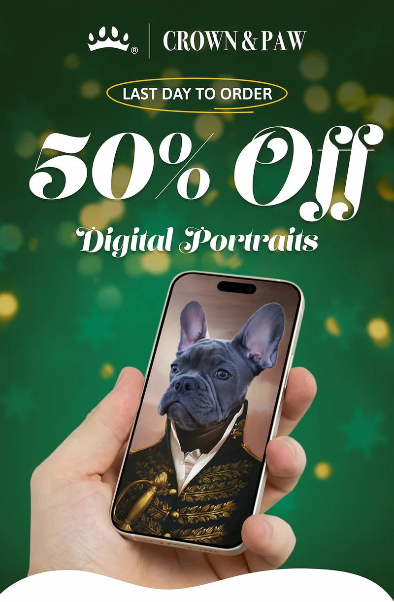 50% Off Digital Portraits | Last day to order