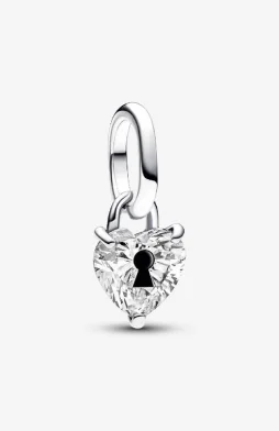 Pandora ME Keyhole Heart Mini Dangle Charm