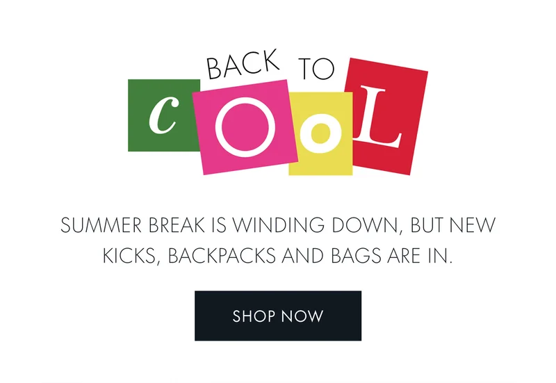 Bak to Cool Shop Now