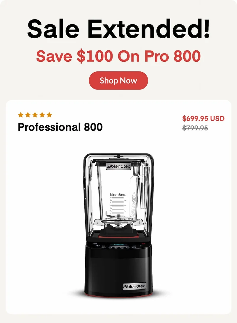 Presidents Day Sale: $100 Off the Professional 800