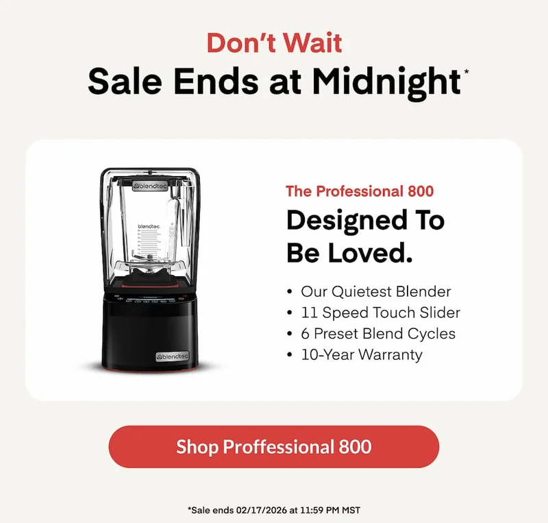 Profession 800 Blender in Action