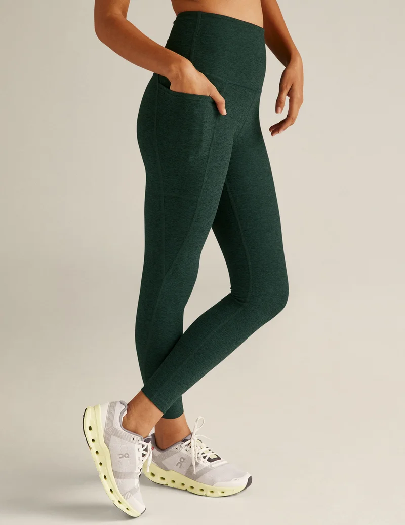 Image of Spacedye Out Of Pocket High Waisted Midi Legging