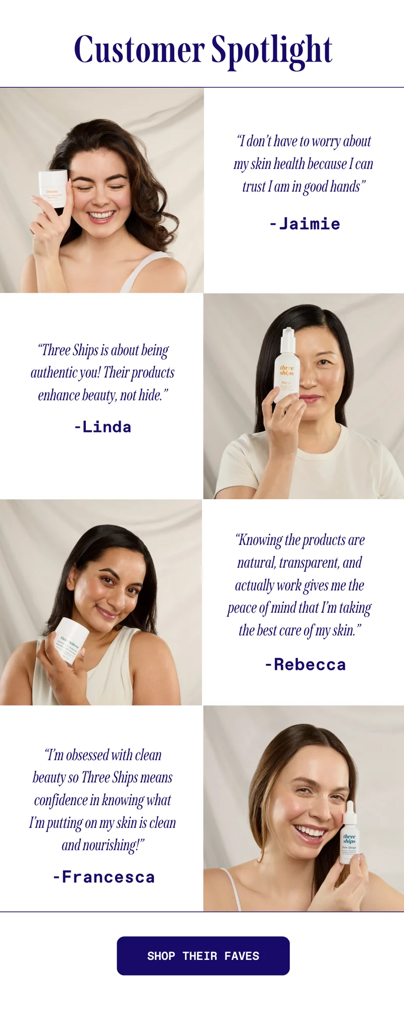 Customer Spotlight. Shop their faves.