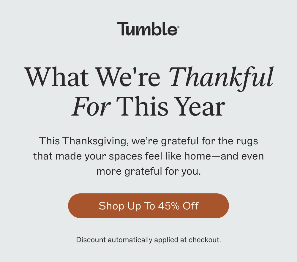 What We're Thankful For This Year [ Shop Up to 45% Off ]
