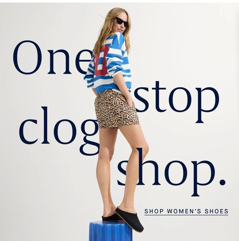 One stop clog shop. SHOP WOMEN’S SHOES