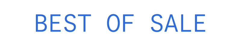 BEST OF SALE