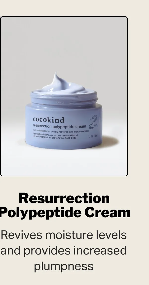 Resurrection Polypeptide Cream