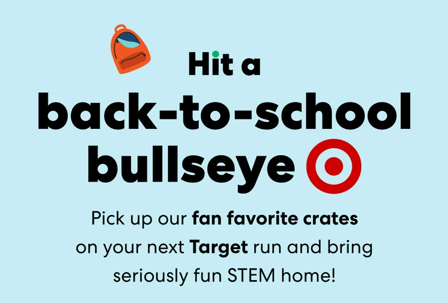 Hit a back-to-school bullseye!