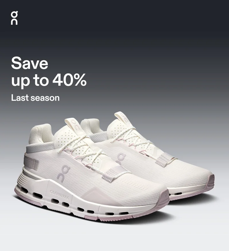 Save up to 40%. Last season.