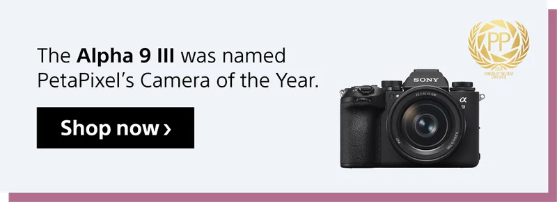 The Alpha 9 III was named PetaPixel's Camera of the Year | Shop now