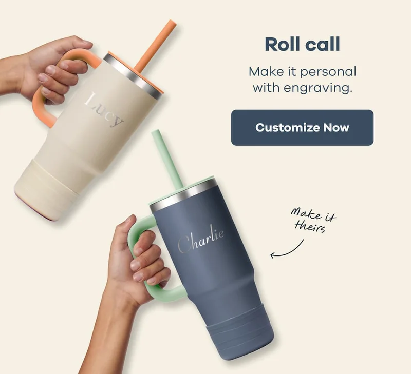 Roll call. Make it personal with engraving. | Customize Now