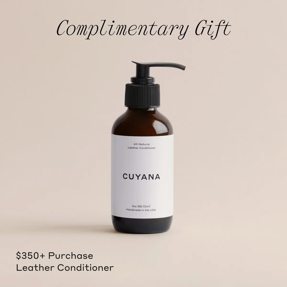 Complimentary Gift $350+ Purchase
