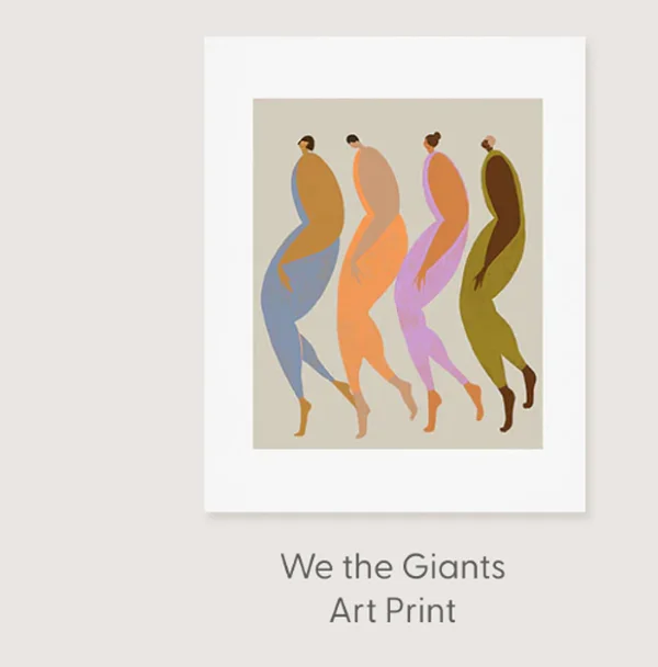 We the Giants Art Print