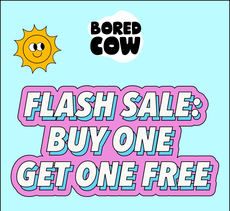 Flash sale: Buy one get one free
