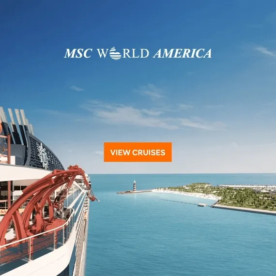 MSC World America – One Month Until World-Class Thrills – Click to View Cruises & Book Now MSC World America – One Month Until World-Class Thrills – Click to View Cruises & Book Now