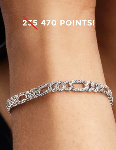 Oval Cuban Chain Bracelet