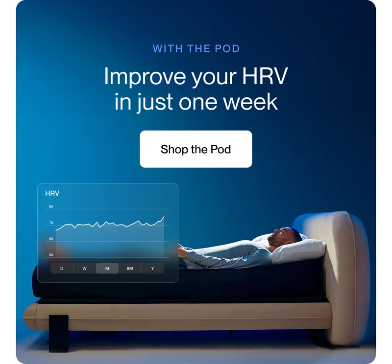 with the pod | Improve your HRV in just one week