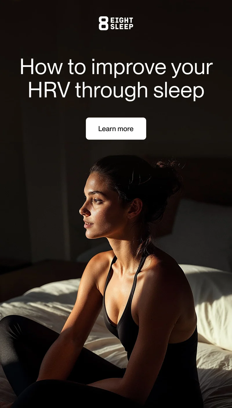 How to improve your HRV through sleep