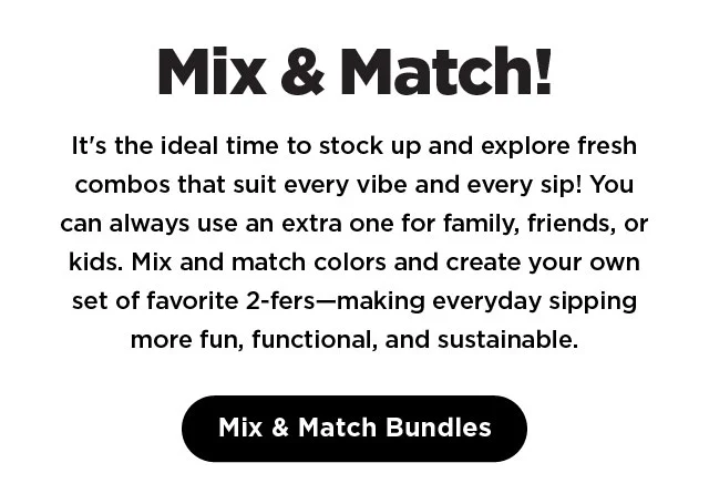 Mix and Match Bundles