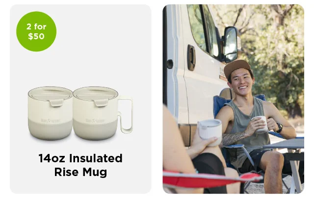 14oz Rise Coffee Mug - 2 for $50