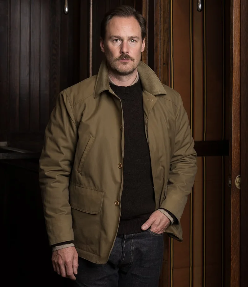Wool-Lined Waxed Field Jacket