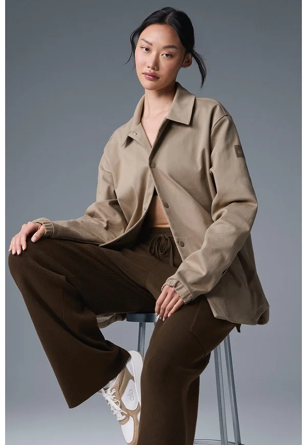 Edition Sueded Jacket - Gravel - Gravel / M