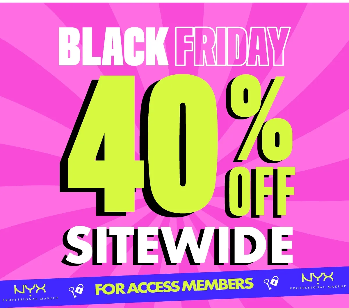 SHOP 40% OFF SITEWIDE FOR ACCOUNT HOLDERS