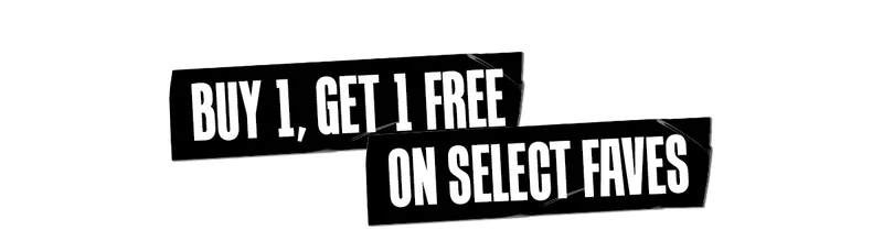Buy 1, Get 1 Free On Select Faves