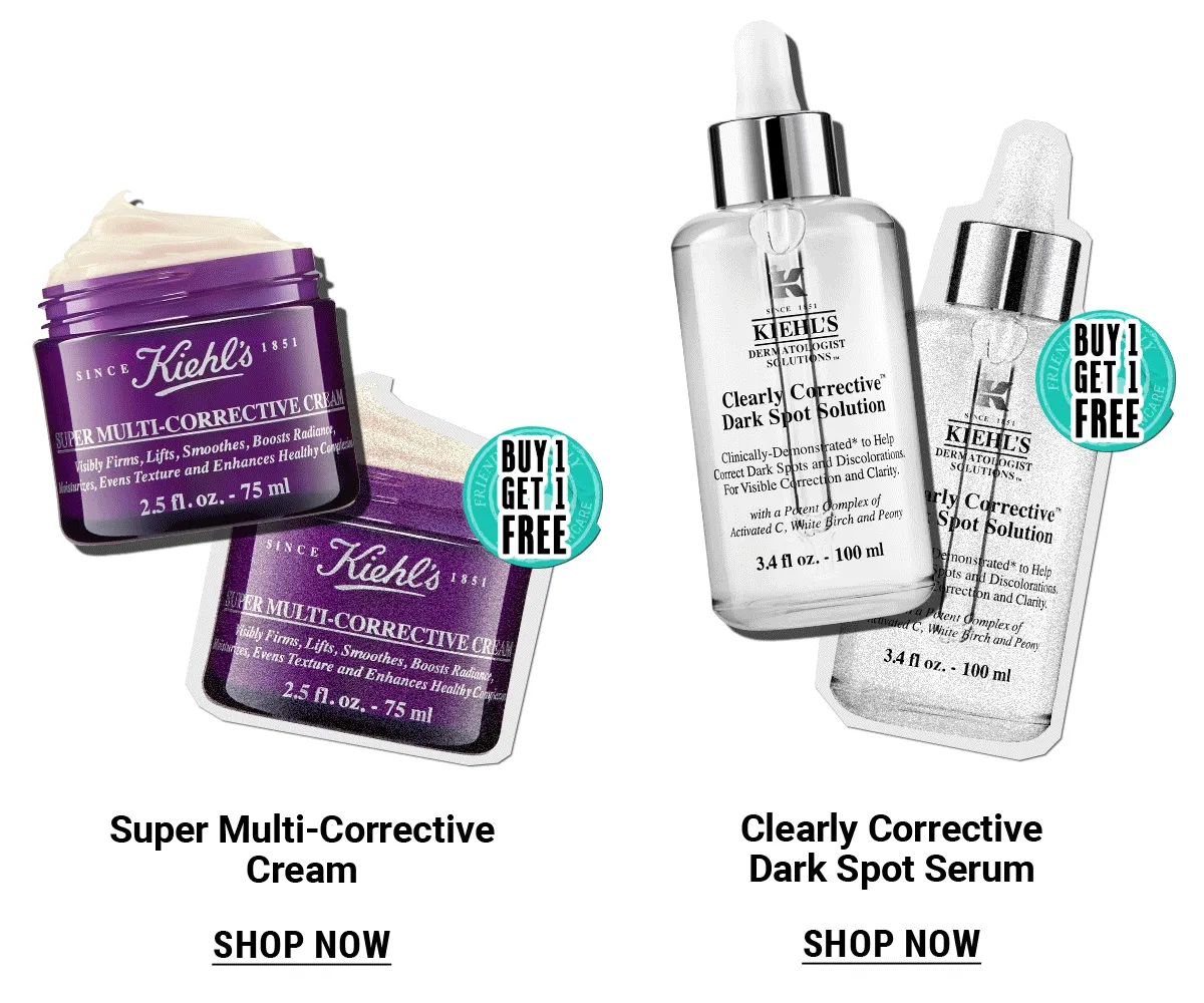 Super Multi-Corrective Cream, Clearly Corrective Serum
