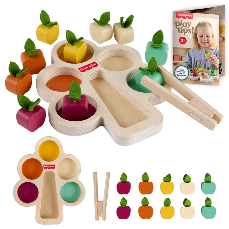 Image of Fisher-Price Wooden Sorting Tree
