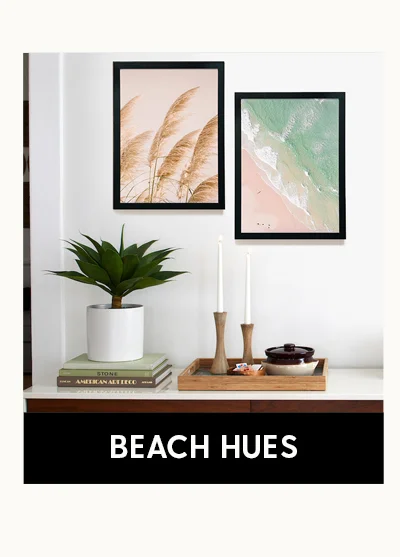 Shop Beach Hues Framed Posters