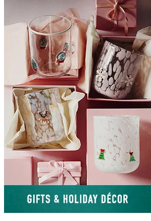 gifts and holiday decor