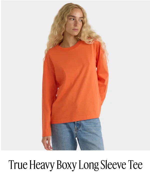 True Heavy Boxy Long Sleeve Tee