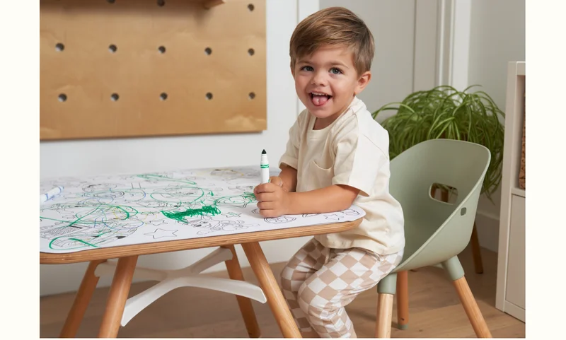 Must-haves for crawling, coloring, and crafting — on repeat.  Shop Now