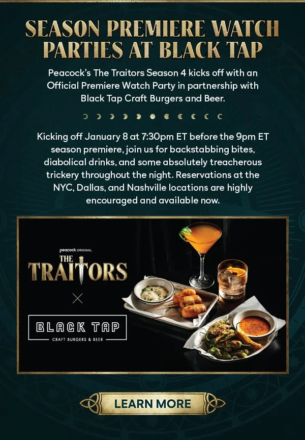 Season Premiere Watch Parties at Black Tap