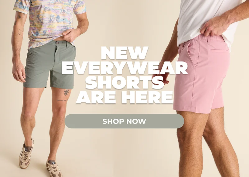 SHORTS BUILT FOR JUST ABOUT EVERYTHING: Shop Everywear Performance Shorts