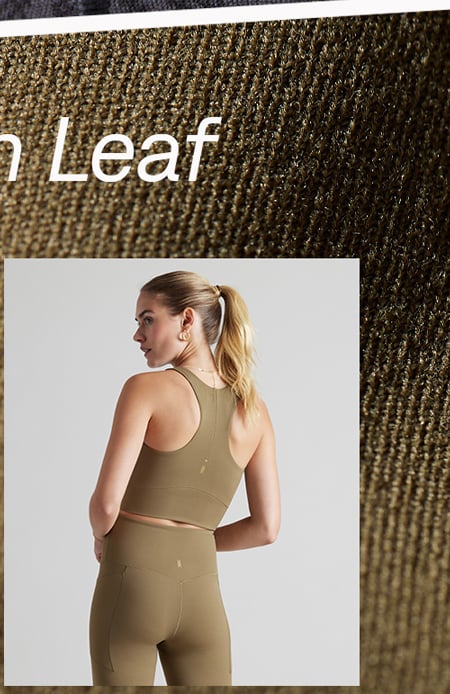 Brown Leaf. Shop the Revive Longline Bra